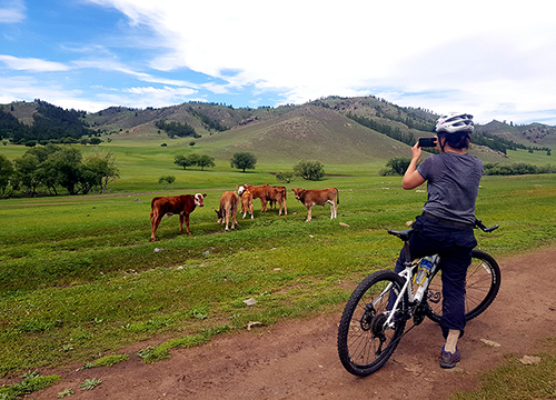 Cycling to the World Heritage Orkhon Valley